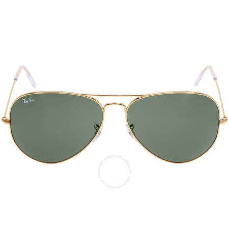 Ray Ban Original Aviator Green Classic G-15 Sunglasses RB3025 001 62