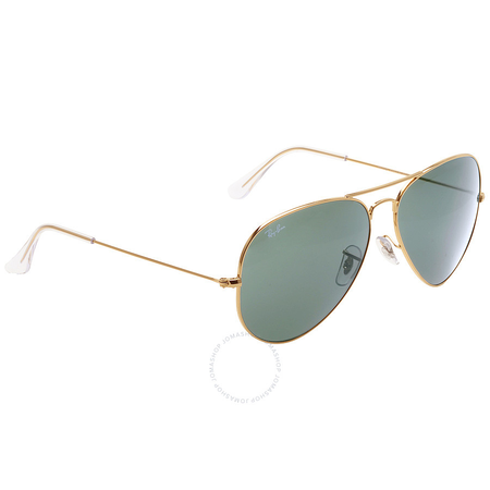 Ray Ban Original Aviator Green Classic G-15 Sunglasses RB3025 001 62