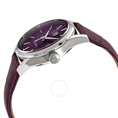 Tag Heuer Carrera Quartz Purple Dial Ladies Watch WBK1314.FC8261