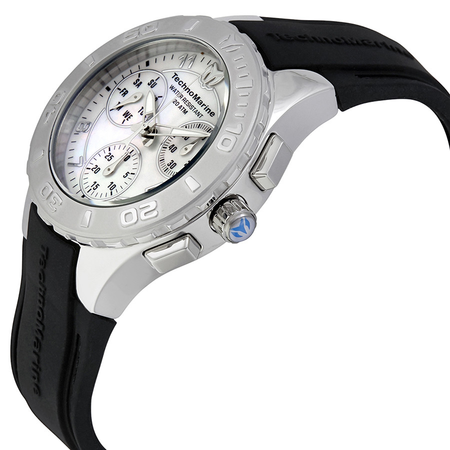 Technomarine Cruise Medusa Chronograph White  Dial Ladies Watch TM-115086