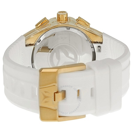 Technomarine TechnoMarine Cruise Star Chronograph Gold Dial Gold-Tone Stainless Steel Ladies Watch 113006 TM-113006