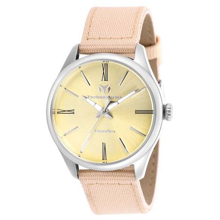 Technomarine MoonSun Gold Dial Ladies Watch TM-117013