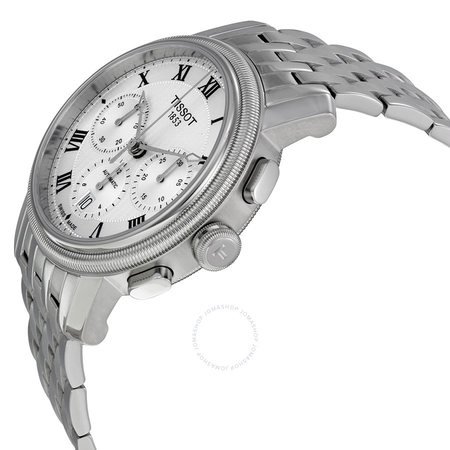 Tissot Bridgeport Automatic Chronograph Silver Dial Stainless Steel Men's Watch T097.427.11.033.00
