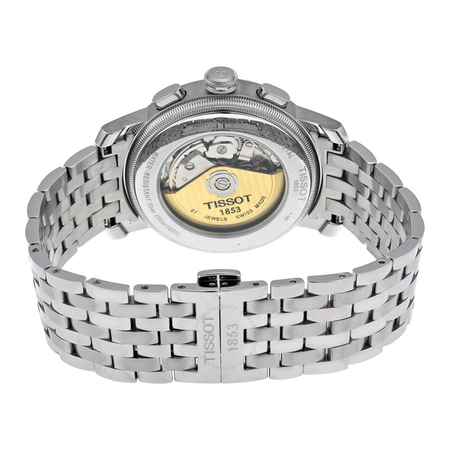 Tissot Bridgeport Automatic Chronograph Silver Dial Stainless Steel Men's Watch T097.427.11.033.00