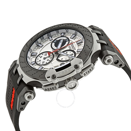 Tissot T-Race Chronograph Quartz White Dial Men's Watch T115.417.27.011.00