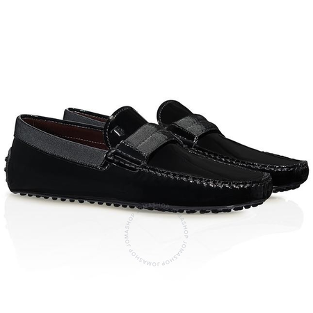 Tod's Men's Black Leather Loafers XXM0GW03432VE0B999