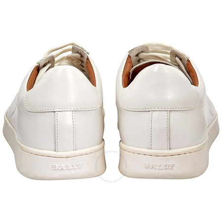 Bally Men's Asher Low Top Sneakers, Brand Size 7 6205250-WH