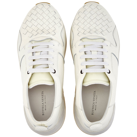 Bottega Veneta Men's Latte Intre Lowlup Sneakers 475154 VCD81 9207