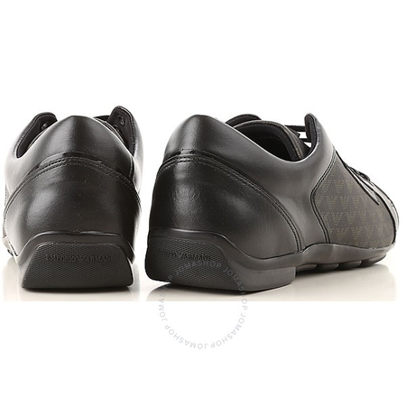 Emporio Armani Men's Black Sneakers X4C468-XL020-A792