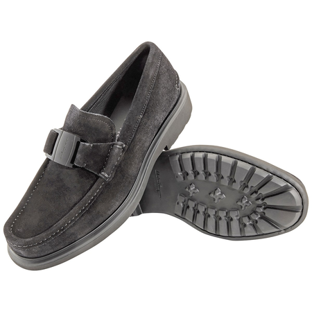Ferragamo Men's Gancini Mocassin, Brand Size 7 029390 647663 5625 PF17