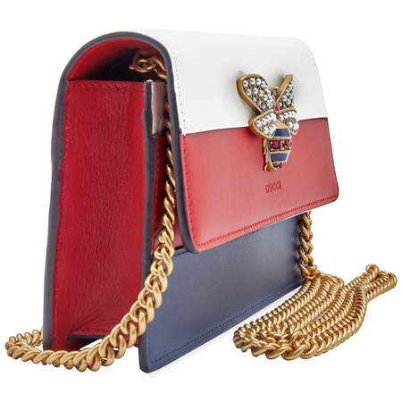 Gucci Ladies Multicolor Queen Margaret Leather Mini Shoulder Bag 476079 DYWPT 4160