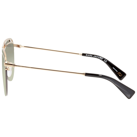 Marc Jacobs Grey Gold Mirror Aviator Ladies Sunglasses MARC 268/S 807 61