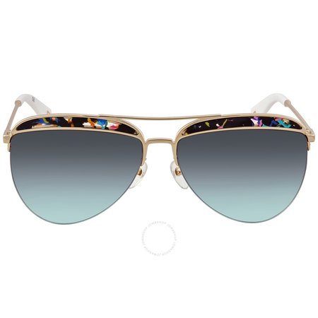 Marc Jacobs Green Aqua Aviator Sunglasses MARC 268/S M4R 00 61