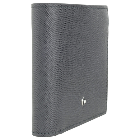 Montblanc Sartorial 8CC Dark Grey Leather Wallet 116333