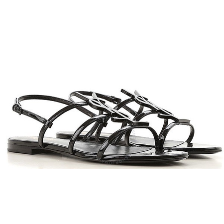 Saint Laurent Ladies Sandals 552245 0NPVV 1000