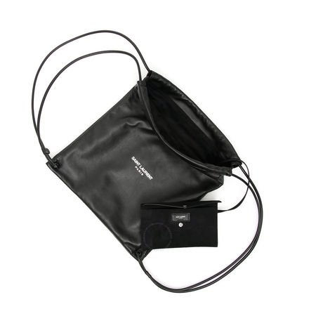 Saint Laurent Men's Black Teddy Backpack 553919 0YP0E 1000
