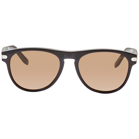 Salvatore Ferragamo Brown Rectangular Unisex Sunglasses SF916S 001 55