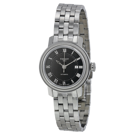 Tissot Bridgeport Lady Black Dial Stainless Steel Ladies Watch T097.007.11.053.00