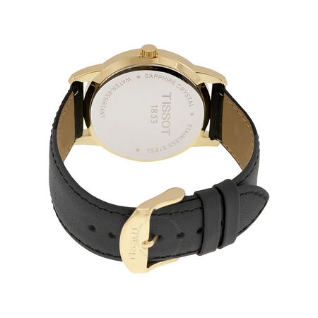 Tissot Classic Dream Black Dial  Black Leather Men's T0334103605101 T033.410.36.051.01