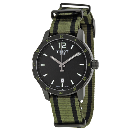 Tissot Quickster Black Dial Men's Watch T0954103705700 T095.410.37.057.00