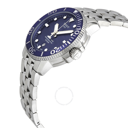 Tissot Seastar 1000 Powermatic 80 Automatic Crystal Blue Dial Men's Watch T120.407.11.041.01