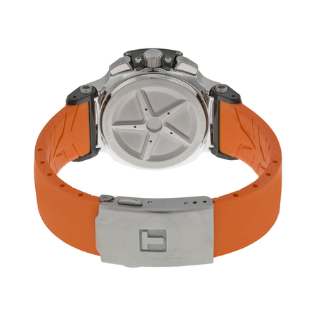 Tissot T Race Chronograph Orange Silicone Ladies Watch T0482172705700 T048.217.27.057.00