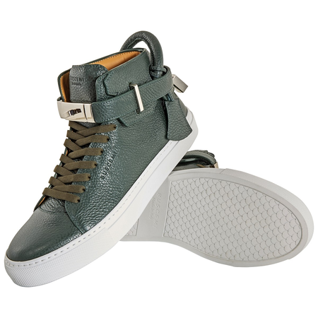 Buscemi Men's Green Bus 100M Hightop 219SM100LK010A 0920