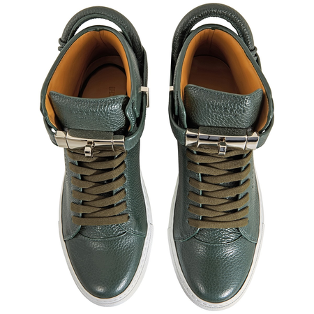 Buscemi Men's Green Bus 100M Hightop 219SM100LK010A 0920