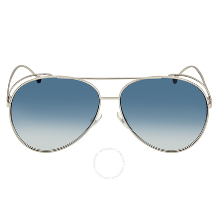 Fendi Blue Gradient Aviator Sunglasses FF0286/S 010 63