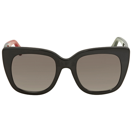 Gucci Grey Gradient Cat Eye Sunglasses GG0163S 003 GG0163S 003 51