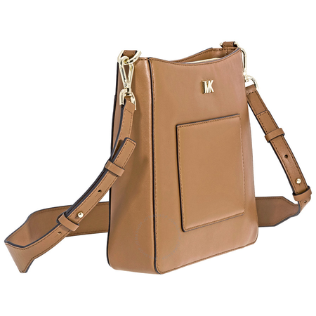 Michael Kors Gloria Leather Messenger Bag- Acorn 30F8GG0M2L-203