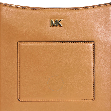 Michael Kors Gloria Leather Messenger Bag- Acorn 30F8GG0M2L-203