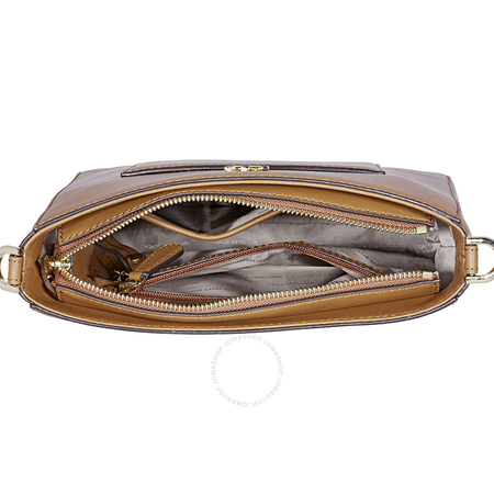 Michael Kors Gloria Leather Messenger Bag- Acorn 30F8GG0M2L-203