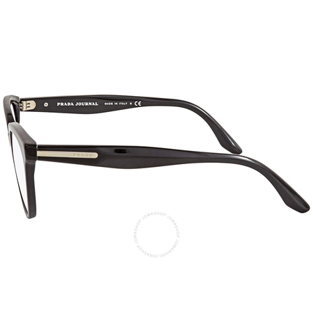 Prada Black Ladies Eyeglasses PR05UV-1AB1O1-54