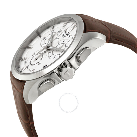 Tissot Couturier Silver Dial Chronograph Men's Watch T0356171603100 T035.617.16.031.00