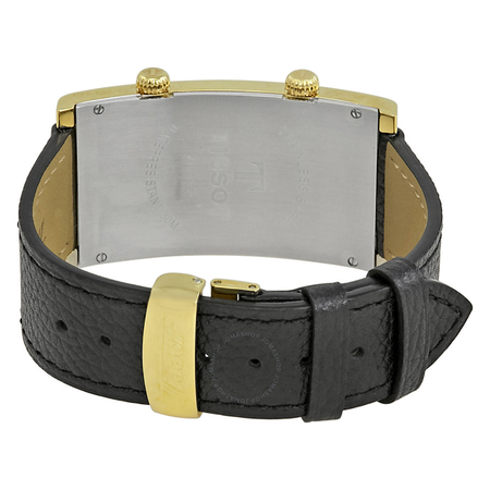Tissot Heritage Dual Time Dial Black Leather Men's Watch T56564339 T56.5.643.39