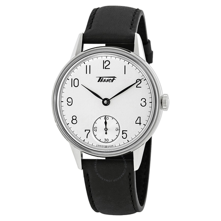 Tissot Heritage Silver Dial Black Leather Men's Watch T119.405.16.037.00