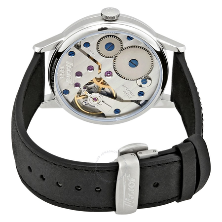 Tissot Heritage Silver Dial Black Leather Men's Watch T119.405.16.037.00