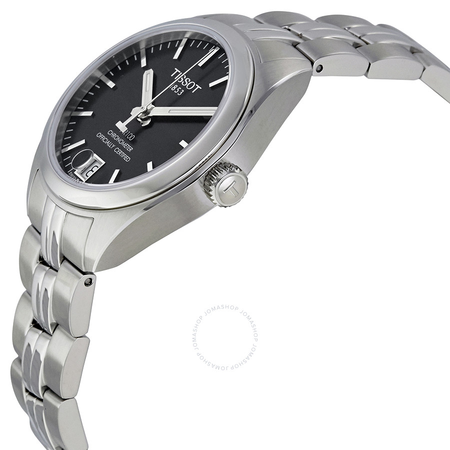 Tissot PR 100 Automatic Black Dial Ladies Watch T101.208.11.051.00