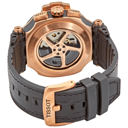 Tissot T-Race MotoGP Chronograph Automatic Black Dial Men's Watch T1154273705101 T115.427.37.051.01