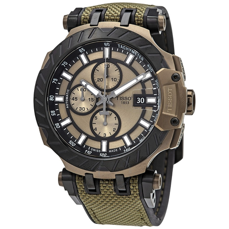 Tissot T-Race MotoGP Chronograph Automatic Men's Watch T1154273709100 T115.427.37.091.00