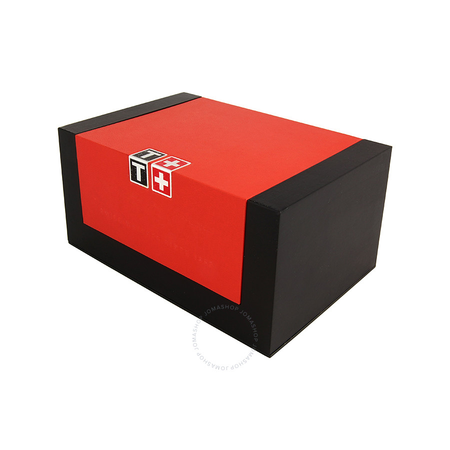 Tissot T-Race Touch Black Dial Orange Rubber Men's Watch T0814209705703 T081.420.97.057.03