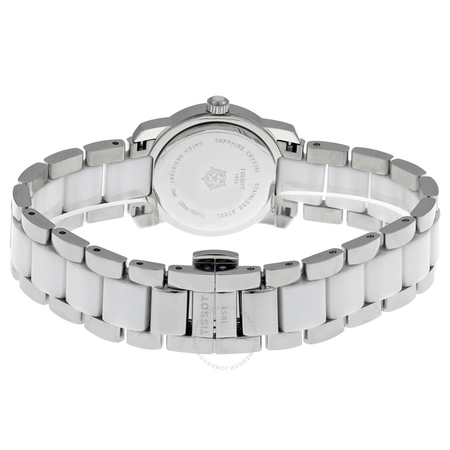 Tissot T-Trend Cera White Ceramic Diamond Ladies Watch T0642102201600 T064.210.22.016.00
