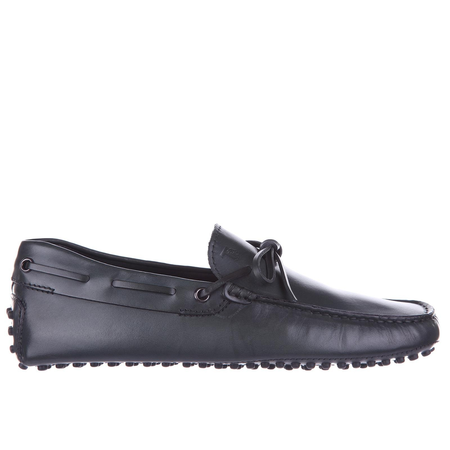 Tod's Men's Light Blue Ink Leather Moccasins XXM0GW05470D9CU817