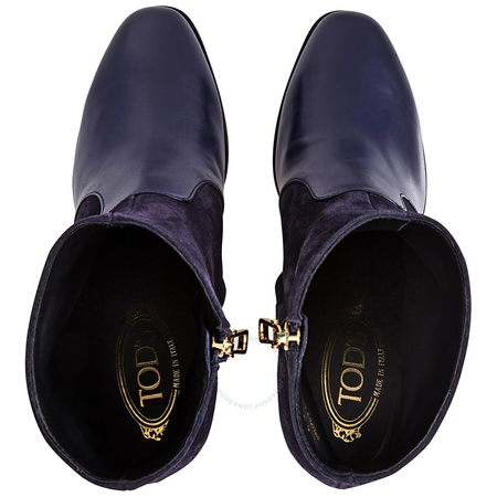 Tod's Womens Ankle Boots in Dark Galaxy XXW0UP0I3507HBU824