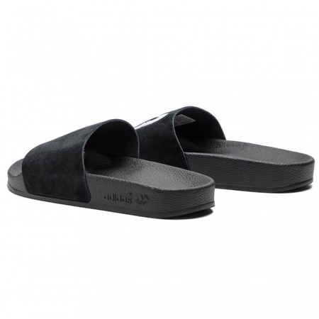 Adidas Ladies Black Adilette Slides DA9017