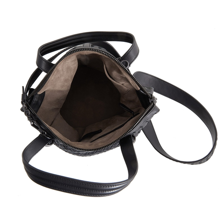 Bottega Veneta Ladies Leather Black Bv Fashion Show 535263 V0016 8175