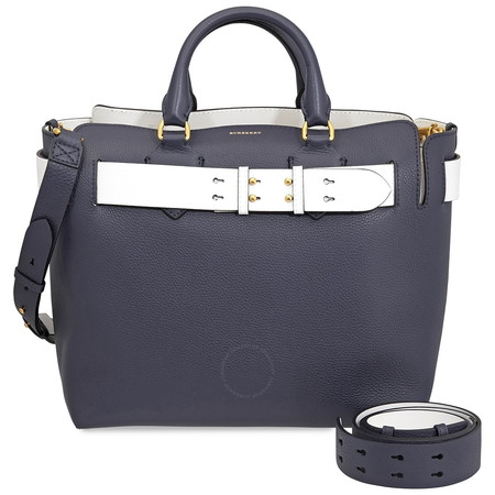 Burberry Ladies Satchel Regency Blue Medium Belt Bag 4073338