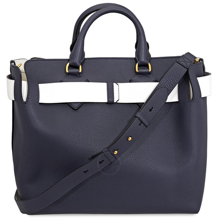 Burberry Ladies Satchel Regency Blue Medium Belt Bag 4073338