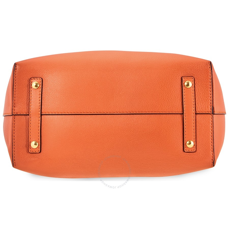 Burberry Medium Leather Belt Bag- Clementine 4073286